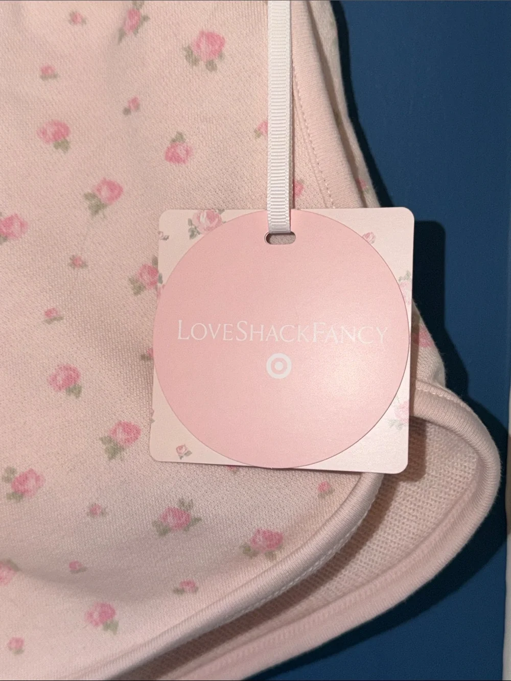 NWT LoveShackFancy x Target Lily Blooming Heirloom Ditsy Sweatshorts Pink - XXL